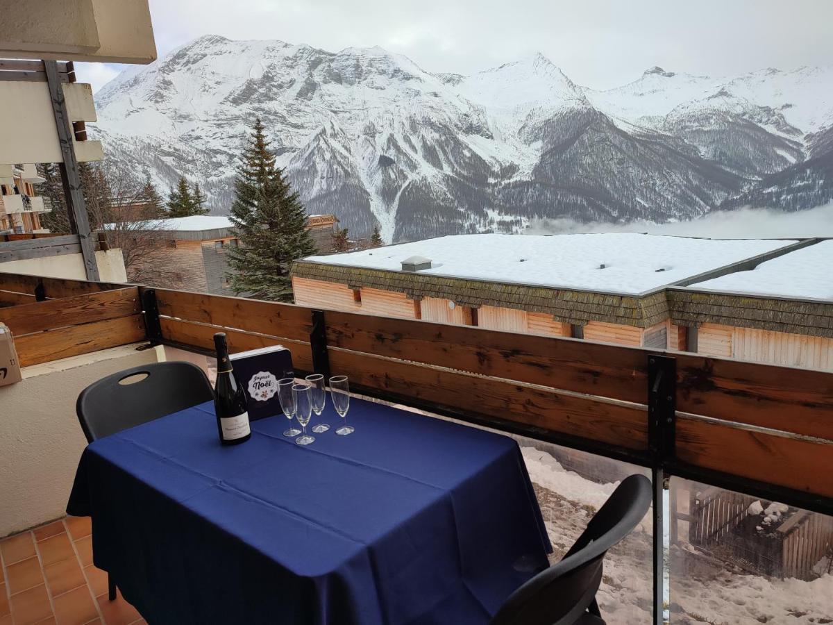 Le Cosy Aux Pieds Des Pistes Appartement Avec Balcon Plein Centre Orcières المظهر الخارجي الصورة